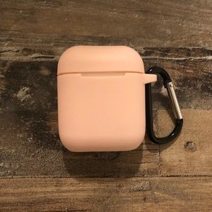 Light Pink Air Pods Protective Case